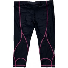 CALÇA LEGGING HAMMERHEAD RUNNING - PRETO/ROSA